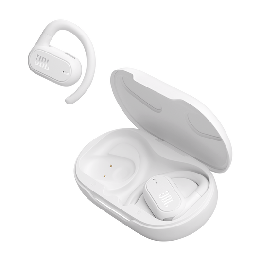 JBL Soundgear Sense - White - True wireless open-ear headphones - Detailshot 7